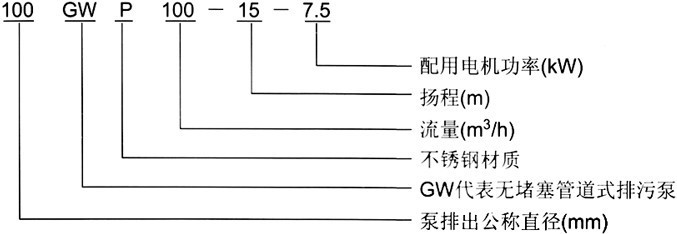 無堵塞排污泵